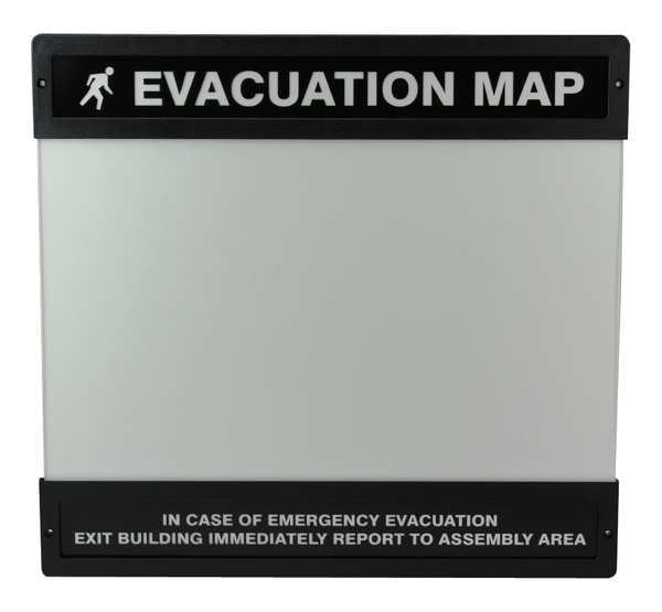 Evacuation Map Holder, 11 in. x 17 in.