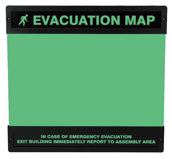 Evacuation Map Holder, 11 in. x 17 in.