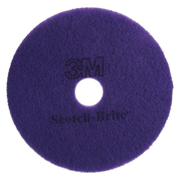 Diamond Floor Pad Plus, 20 In, Purple, PK5