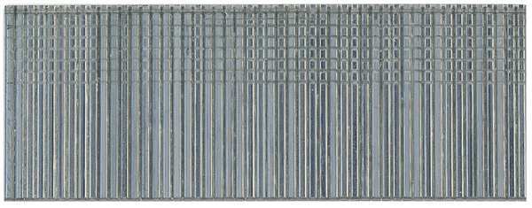 Collated Finishing Nail, 2-1/2 in L, 16 ga, Galvanized, T-Head Head, Straight, 2000 PK