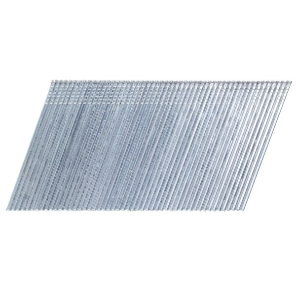 Collated Finishing Nail, 2 in L, 16 ga, Galvanized, T-Head Head, 20 Degrees, 2000 PK