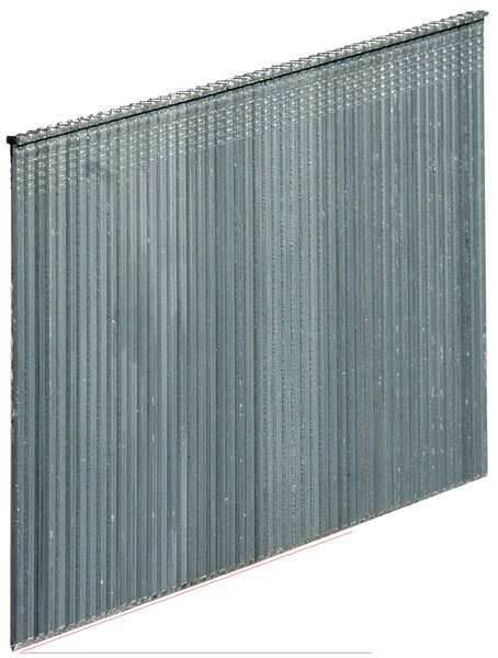 Collated Finishing Nail, 2 in L, 16 ga, Galvanized, T-Head Head, 20 Degrees, 2000 PK