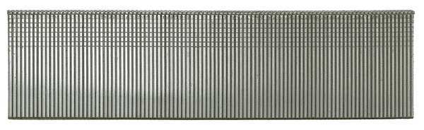 Collated Finishing Nail, 1 in L, 18 ga, Galvanized, Brad Head, Straight, 5000 PK