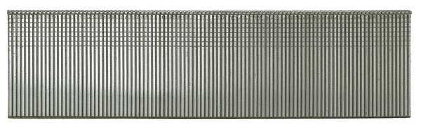 Collated Finishing Nail, 1-1/4 in L, 18 ga, Galvanized, Brad Head, Straight, 5000 PK
