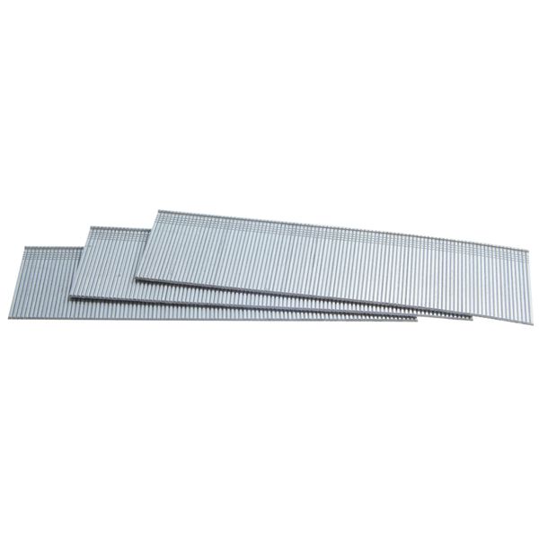 Collated Finishing Nail, 1-1/2 in L, 18 ga, Galvanized, Brad Head, Straight, 5000 PK