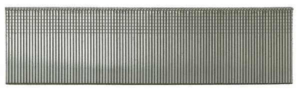 Collated Finishing Nail, 1-1/2 in L, 18 ga, Galvanized, Brad Head, Straight, 5000 PK