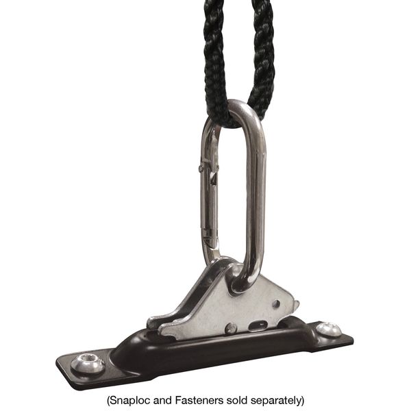 Logistic E-Fitting Snap-Hook, Steel, 300lb