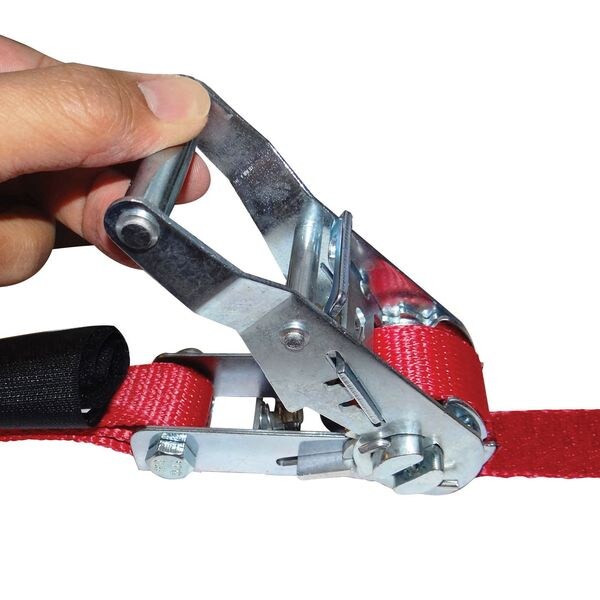 Cargo Strap, Ratchet, 8 ft., 833 lb.