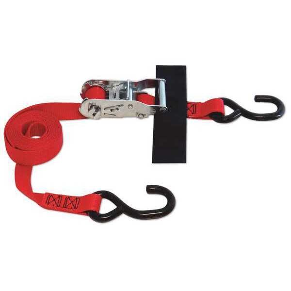 Cargo Strap, Ratchet, 8 ft., 833 lb.
