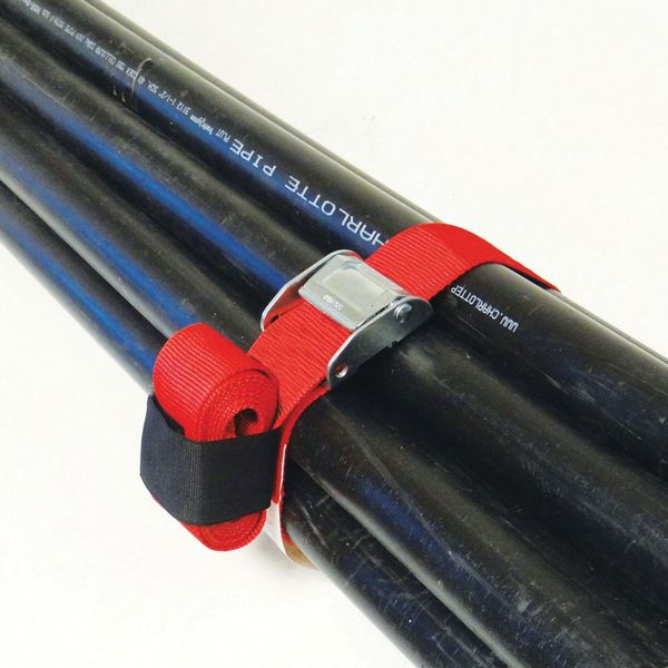 Logistic Cam Buckle Strap, 8 ft., 1000 lb.