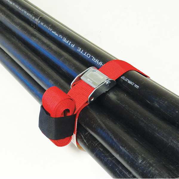 Logistic Cam Buckle Strap, 8 ft., 1000 lb.