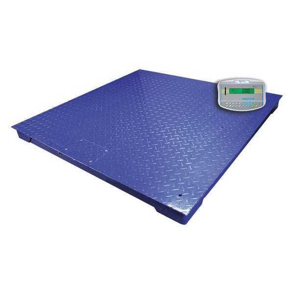 Platform Scale, 2500 lb./1000kg, 0.5 lb.
