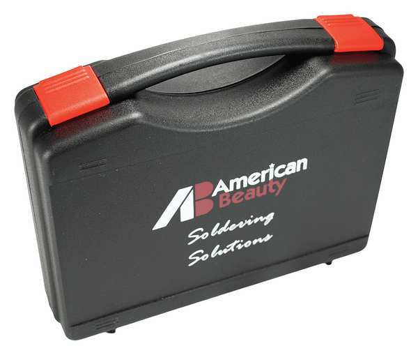 Soldering Tool Carrying Case, 9in L, Black