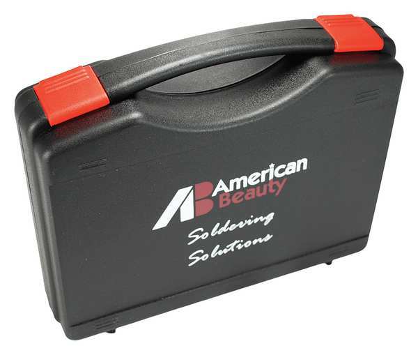 Soldering Tool Carrying Case, 9in L, Black