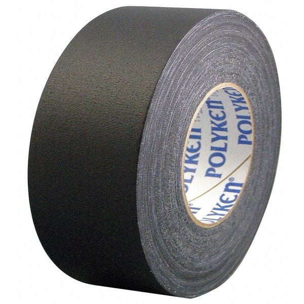 Gaffers Tape, Black, 55 yd. L x 4 in. W