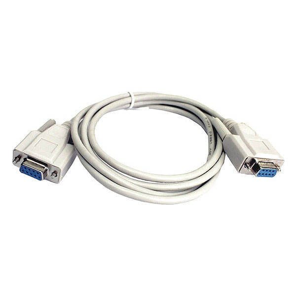 RS232 Cable, Gray, Vinyl, 5 ft.