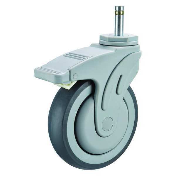 Swivel Stem Cstr w/Totl Lock, 4 in, 275 lb