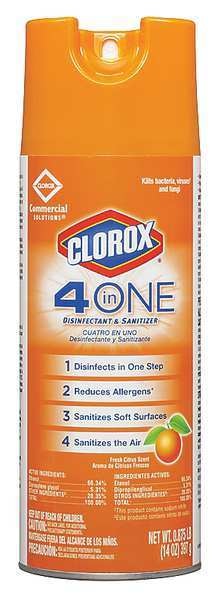 Disinfectant, 14 oz. Aerosol Can, Unscented