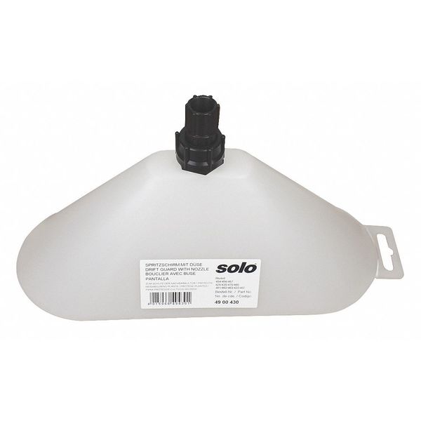 Drift Guard, Oval with Flat Spray Nozzle
