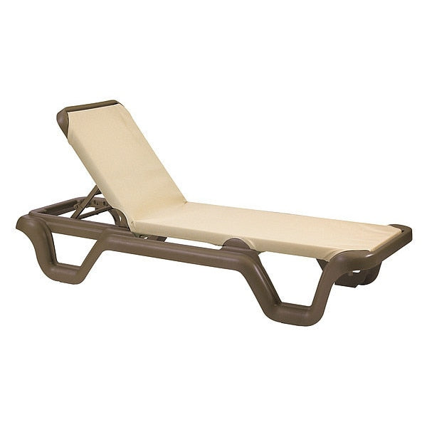 Marina Slng Chaise, Khaki/Bronze Mist, PK2
