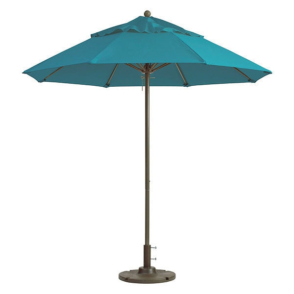 Windmaster Patio Umbrella, Turquoise, 7.5 Ft