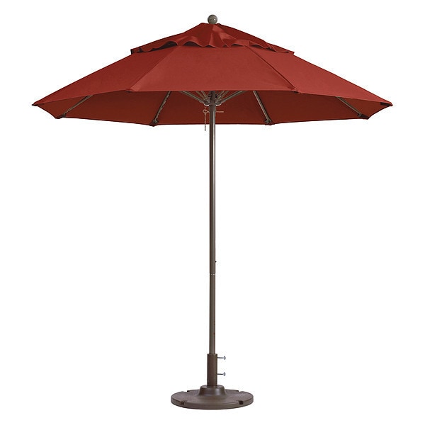 Windmaster Patio Umbrella, Terra Cotta, 7.5 Ft