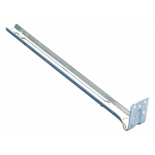Footed Box Support, Steel, 12in Box Height Above Floor