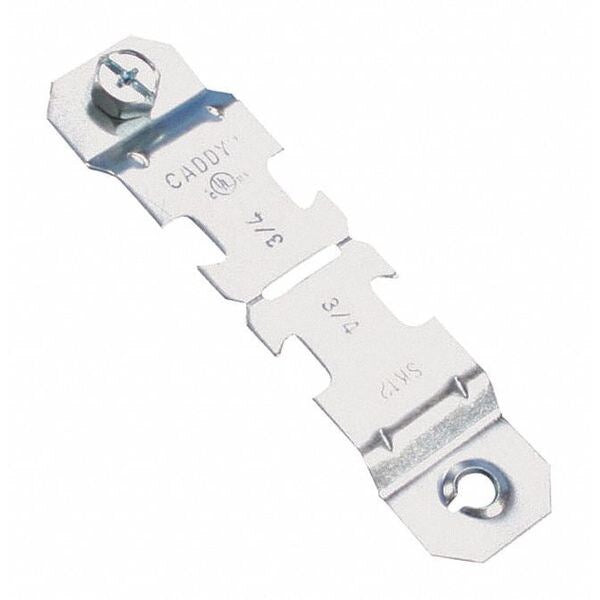 Single Piece Strut Clamp for 1in EMT + Rigid Conduit, 200lb