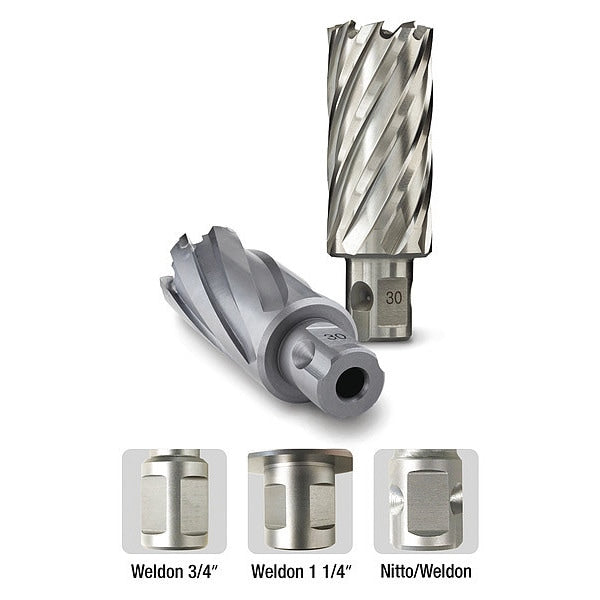 TCT Annular Cutter with Universal Shank, 7/8