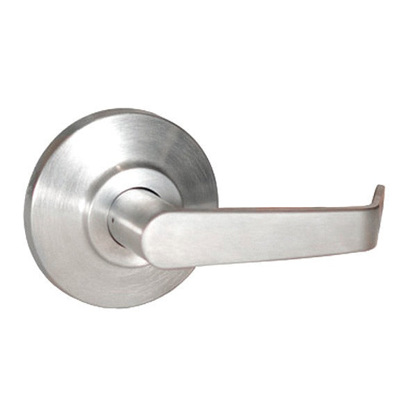 Cylindrical 7KC Lock, Dummy, Lever, Rose, Satin Chrome
