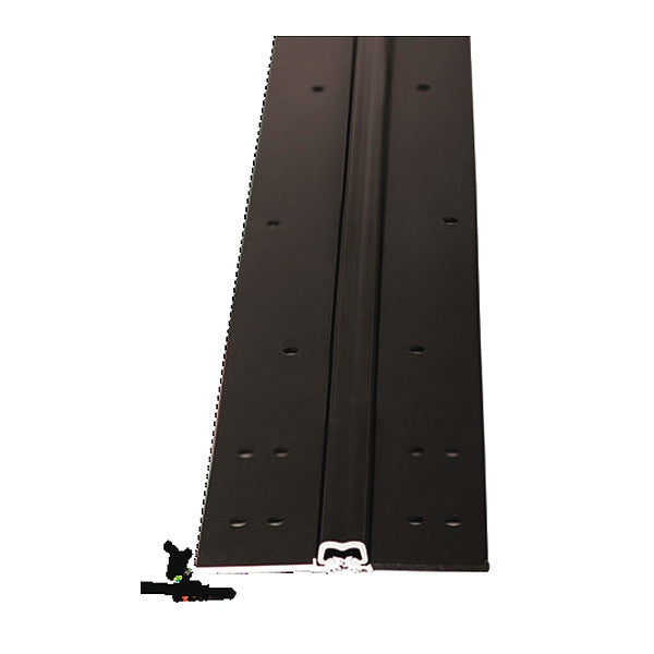 FM Continuous Hinge, Geared, Inset, 83 Inch, Aluminum