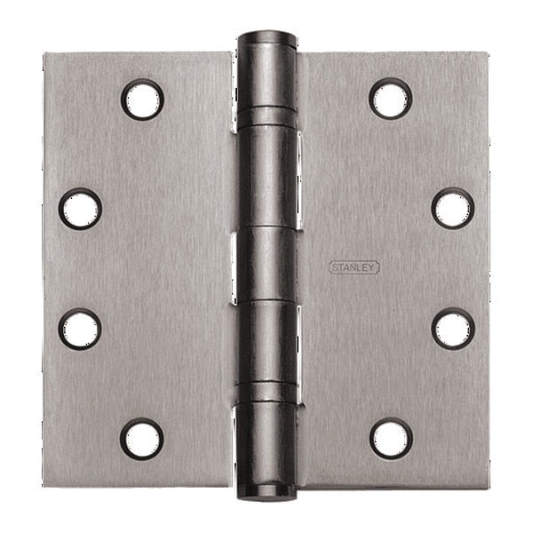 Full Mortise Std Wt FBB Hinge, 4 x 4, Satin Chrome