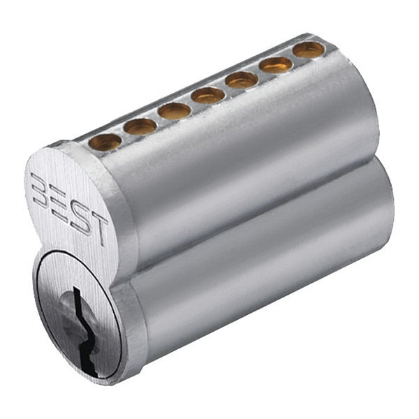 Peaks Uncombinated Core, B7 Keyway, Satin Chrome