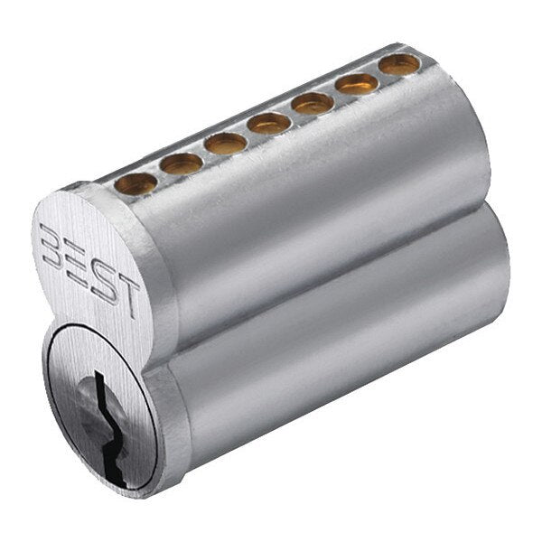 Peaks Uncombinated Core, B4 Keyway, Satin Chrome