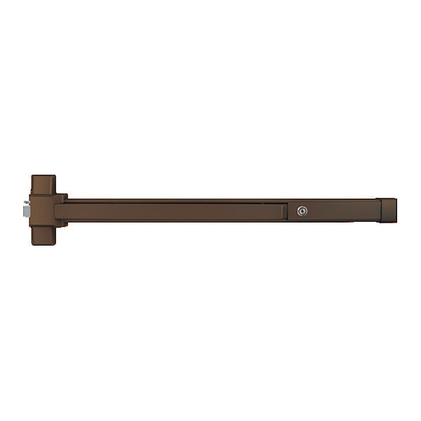 QED311 Std Duty Exit Device, for 36 In Door, Dark Bronze