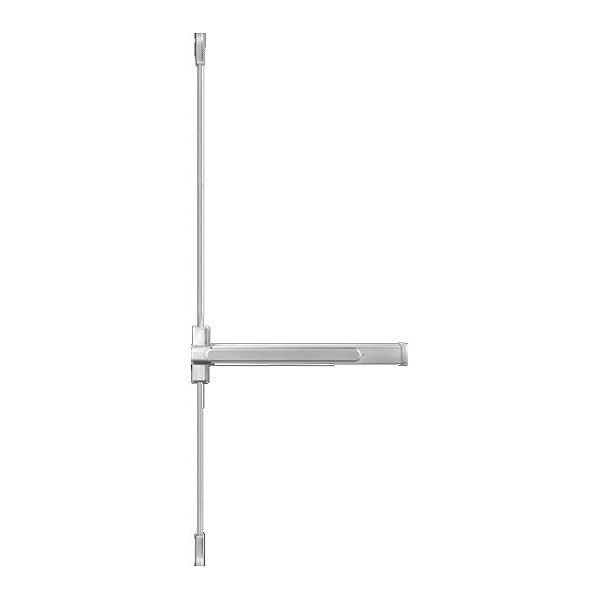 QED317 Std Duty Exit Device, for 3 x 7 Door, FR, Painted Alum