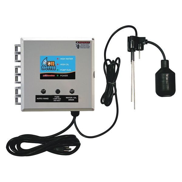 Oil Spotter, 120V, w/Remote Alarm