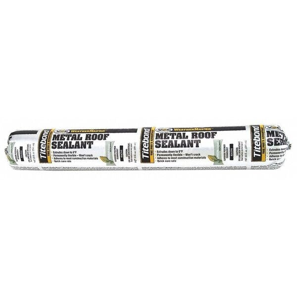Metal Roof Sealant, 20 oz, SausaPack, Gray, Allyl Terminated Polyether Base