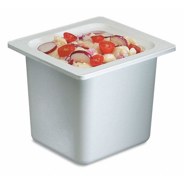 Food Pan, 1/6, White