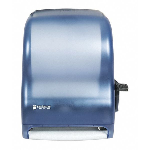 Towel Dispenser, Lever Roll, Classic, Blue