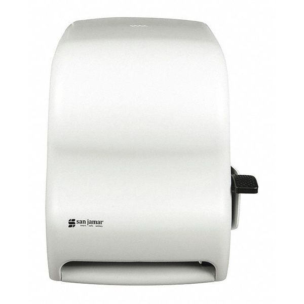 Towel Dispenser, Lever Roll, Classic, Wht