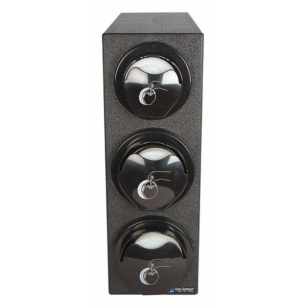Lid Dispenser Box System, Blk Trim Rings