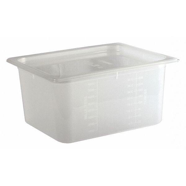 Food Pan, Lid, 1/2, 9 qt., PK6