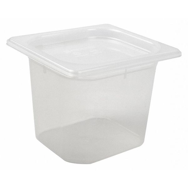 Food Pan, Lid, 1/6, 2 qt., PK12