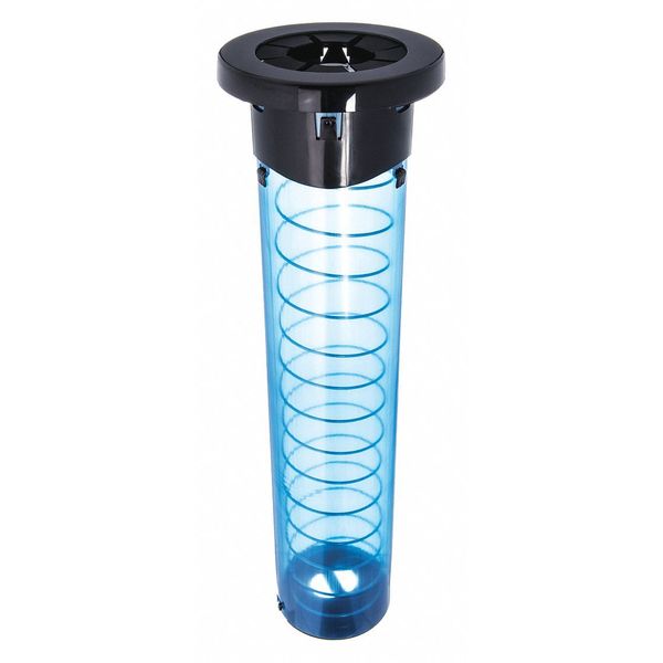 Cup Dispensr, In-Counter, Adj, 8-44 oz., 18