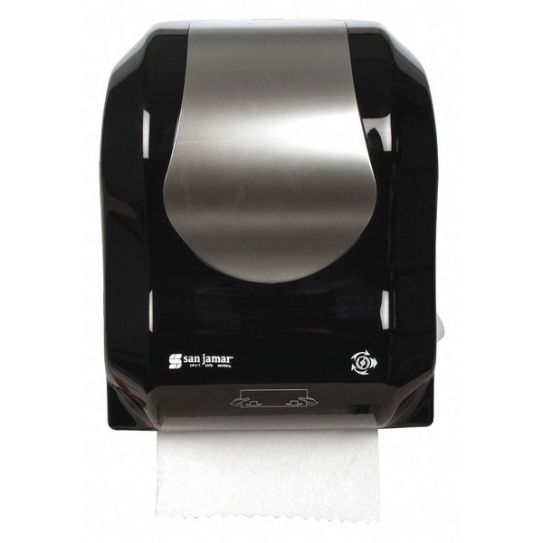 Hands-Free Towel Dispenser, Black SS