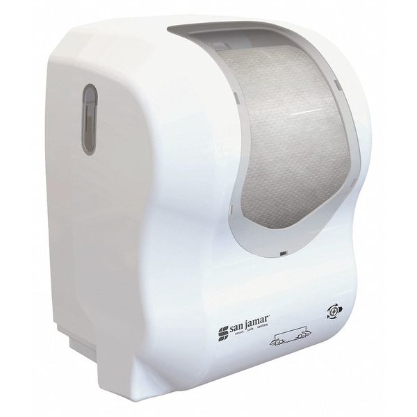 Twl Dispenser, Hands-Free, Summit, Wht/Clr