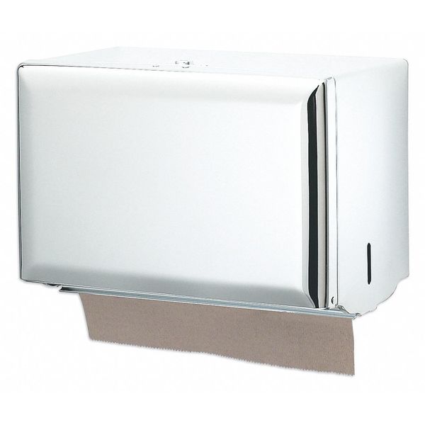 Dispenser, Singlefold Towel, White