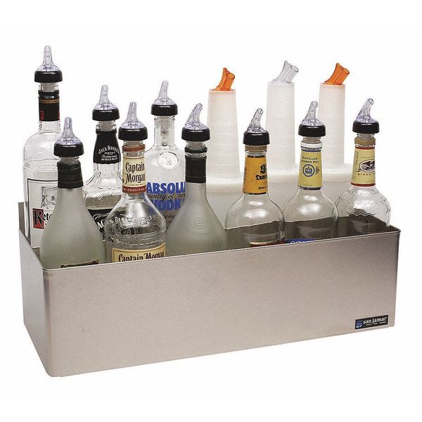 Bottle Holders, Speed Rack, Dbl, 10 qt., SS