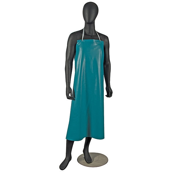 Dishwashing Apron, Vinyl, Green, 20mm